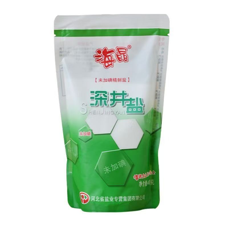 海晶400g无碘深井盐
