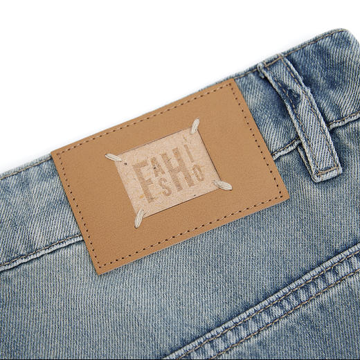 【新品上新】HX 夏季水洗直筒牛仔长裤C201520033101 商品图8