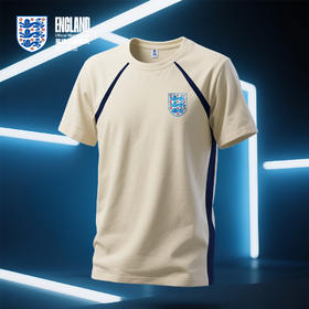 【官方正版】英格兰国家队 | 夏季新款米色速干T恤凉感透气短袖