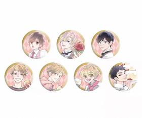 樱兰高校男子公关部 联动cafe 徽章 吧唧 全7种 谷子