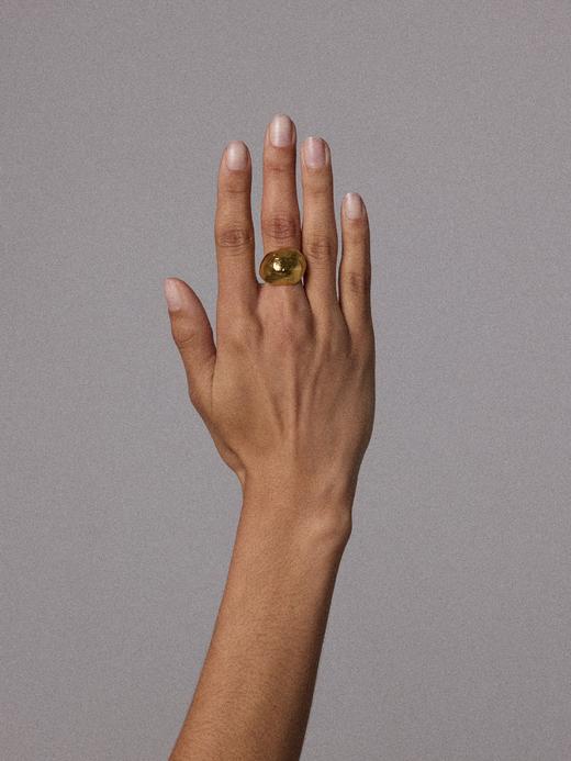 TINOM｜010225 Testa 拱壳戒指 [ 银 / 金 ] 商品图2