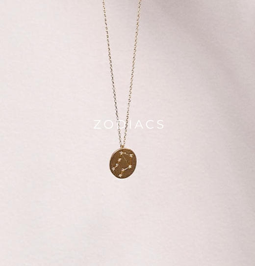 ZAHAR ZODIAC NECKLACE 星座项链 商品图0