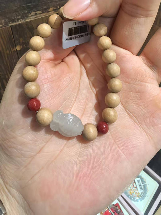 老山檀香手串0.8*19粒 商品图2