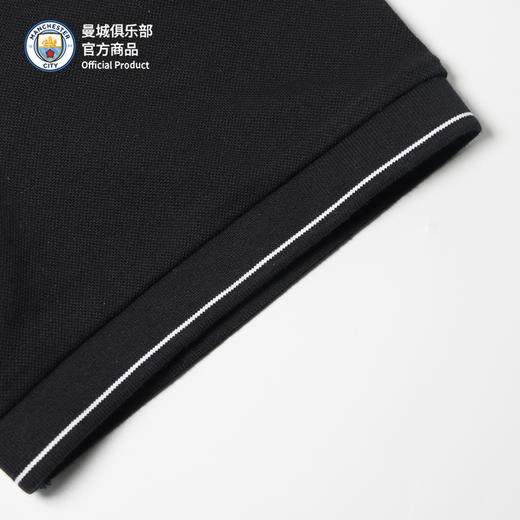 【官方正版】曼城俱乐部 | 新款黑色POLO商务通勤短袖 商品图3