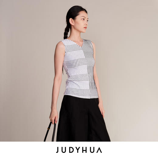 JUDYHUA J For Judy 条纹打底背心 商品图1