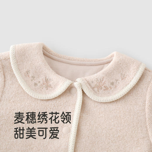 【商场同款】英氏新生婴儿连体衣秋冬新款女宝宝外出保暖洋气哈衣 商品图2