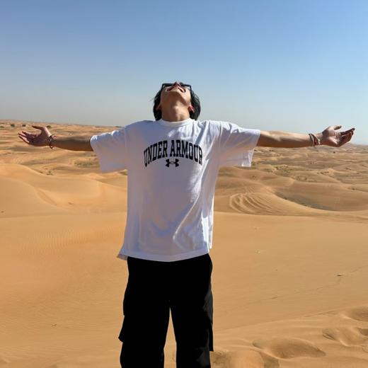 安德玛UA  APAC HALF SLEEVE WM TEE 男士运动短袖T恤 1387994-100 商品图2