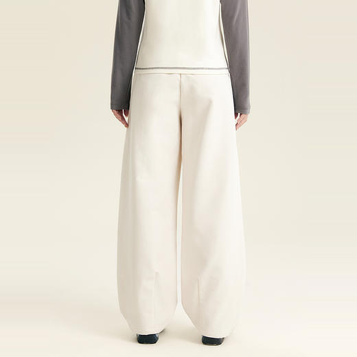 笛莎Deesha青少年女童裤子2025秋季女童加绒三防速干萝卜裤 商品图4