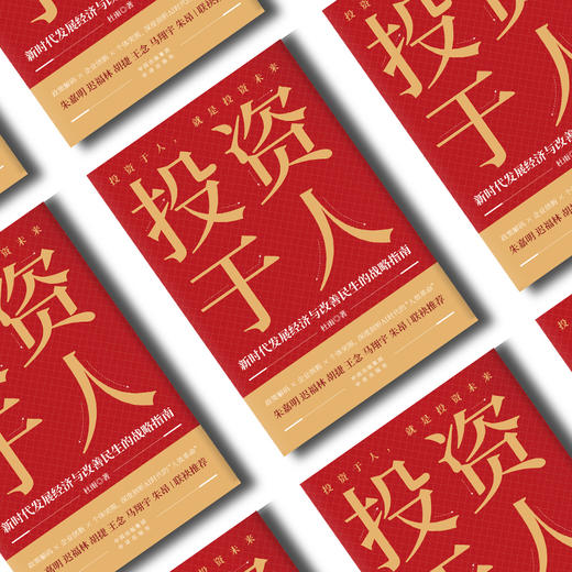 投资于人：就是投资未来 新时代发展经济与改善民生的战略指南 深度剖析AI时代的“人效革命”，融合国际实践经验，揭秘教育·医疗·就业·养老的可持续发展路径 商品图1