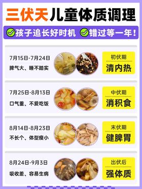 三伏40天长高机制快码住！三伏热浪，让孩子身高向上！