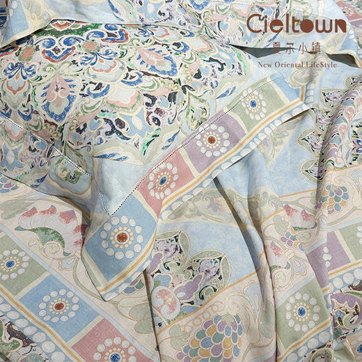 【爆款】Cieltown/夏尔小镇【亚麻】系列 华彩亚麻三件套 商品图2