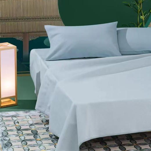 【山东非遗】愉悦之家 老粗布软凉席  厚而平整 商品图3