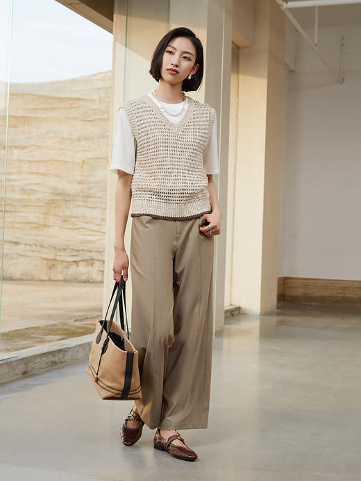 黑色丝绒短袖T恤女 复古简约圆领宽松显瘦中袖上衣 商品图1