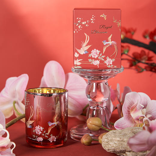 大英博物馆东方梦境系列单只香氛蜡烛-富贵花开 商品图3