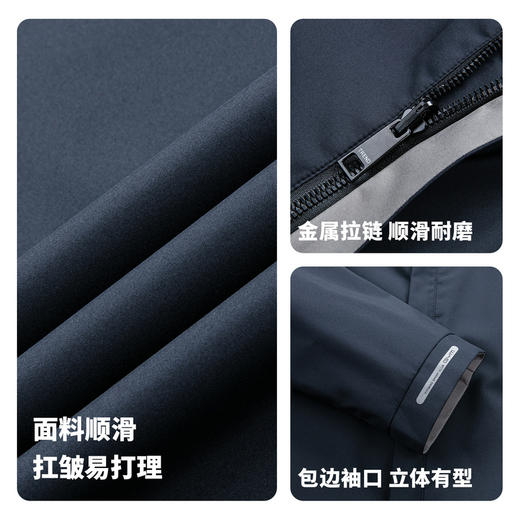 【双面穿】圣得西男士夹克外套2025年秋季新款连帽可拆卸百搭上衣 商品图4