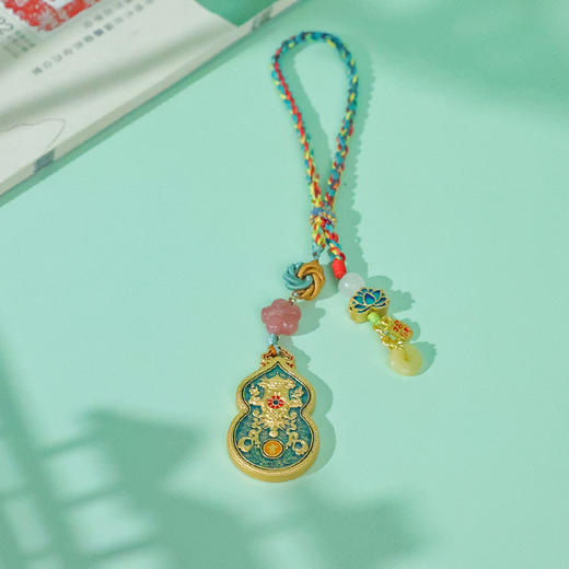 牛首山文创福禄连连包挂创意中国风金属挂件旅游纪念品 商品图1