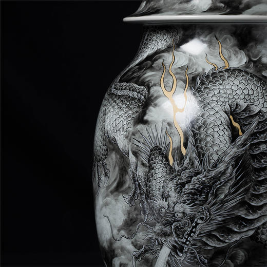 一儒堂墨龙将军罐 商品图1