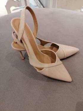 【门店同款】ENJOY夏季尖头后空高跟鞋 162248332