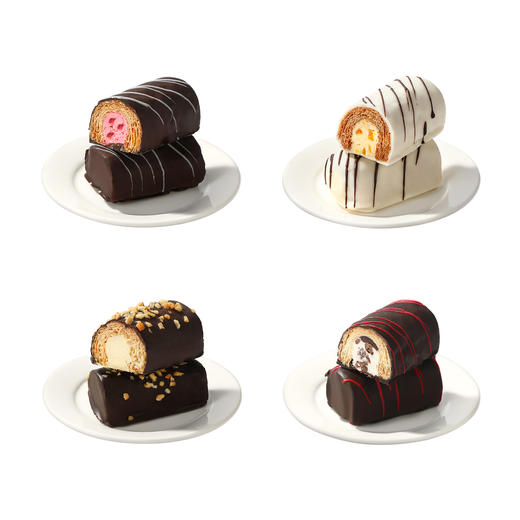 【退酮过渡】【生酮不可】【冷链产品不支持无理由退货】哥本™MCT梦龙号角拿破仑（焦糖太妃榛果味/黑巧松露提拉米苏味/奶酪香橼柠檬味/树莓味） 40g/袋 商品图5