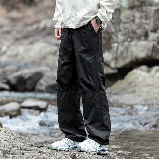 【全场景适配 束脚or直筒 版型利落】宽松速干休闲伞兵裤 商品图8