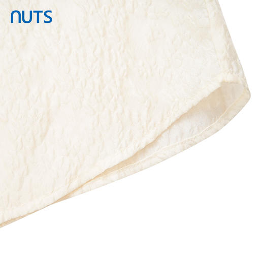 NUTS商场同款夏季设计感小众气质简约宽松短袖衬衫423011087 商品图4