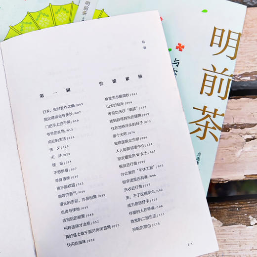 与尔同消无尽夏：明前茶自选集 | 治愈系作家书写世间流离之美 商品图3