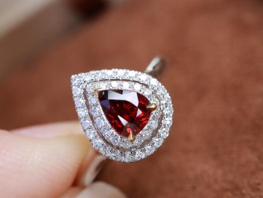 0.51克拉刻面红宝石戒指 商品图1
