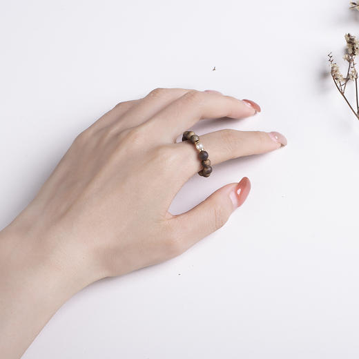 xy0463沉香小戒圈戒指 商品图6