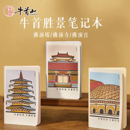 牛首山牛首胜景笔记本简约学生精致记留言手账本情侣闺蜜生日礼物 商品图0