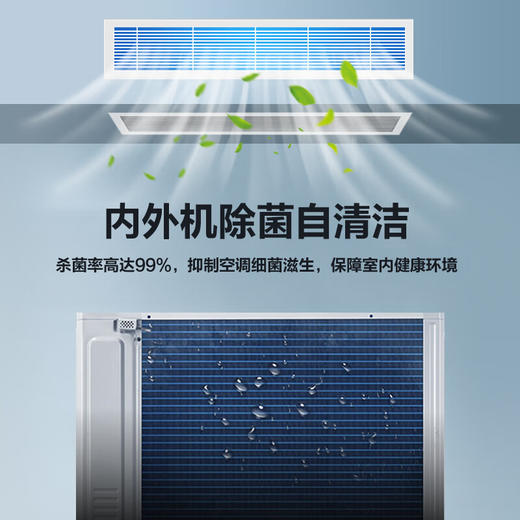 海尔（Haier）中央空调5匹一拖一风管机二级能效380V  RFUMDC120DXSAYA 裸机不含安装 商品图3