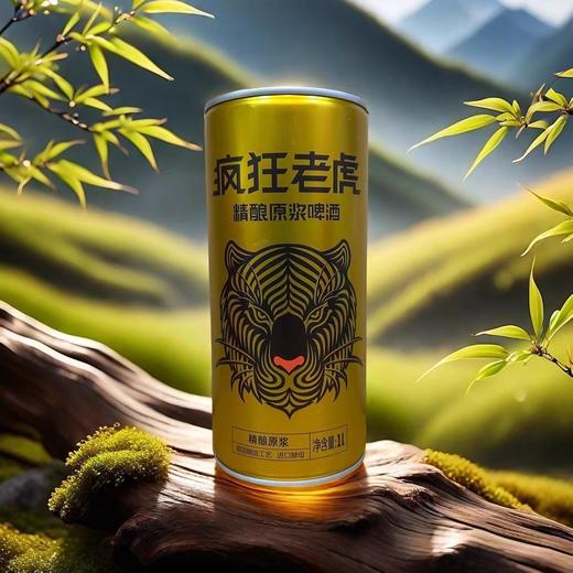 疯狂老虎1L精酿原浆啤酒 商品图0