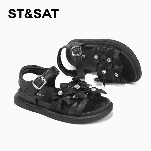 【童鞋】星期六蝴蝶结甜心公主女童凉鞋SSD2195U7P 商品图7