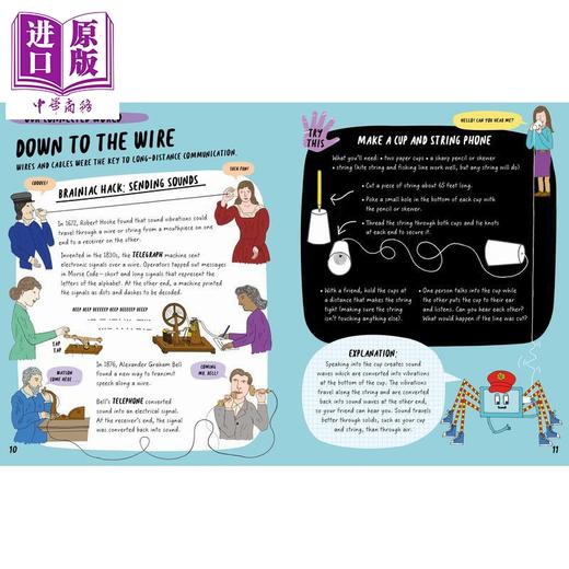 【中商原版】互联网是如何运作 The Brainiac's Book of the Interne 英文原版 儿童科普绘本 科学读物 进口童书 精装 9岁以上 商品图3