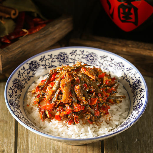 【味了谁】香辣柴火鱼小鱼仔280g*2瓶 商品图3