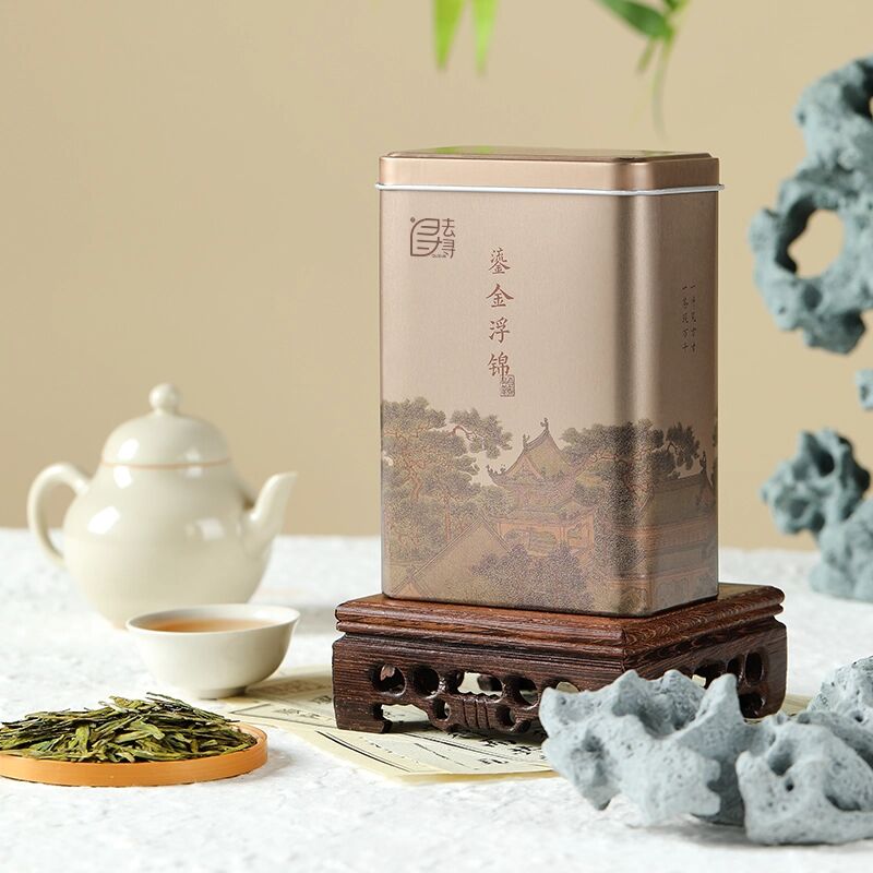 【佳韵小罐茶】去寻明前龙井碧螺春珍稀白茶钱塘龙井豆香浓郁口粮款30g