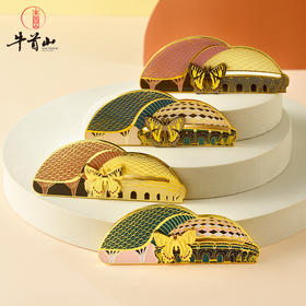 牛首山文创国风AR冰箱贴磁贴个性创意装饰门贴福运连绵平安喜乐贴饰