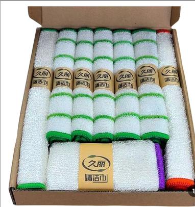 【醒粉福利19.9元8条/盒】久丽不残留竹纤维去油抹布家用清洁巾到手8条 商品图4