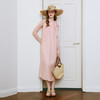 【商场同款】诗凡黎可露丽风连衣裙2025夏新款无袖长裙3G5190481 商品缩略图1