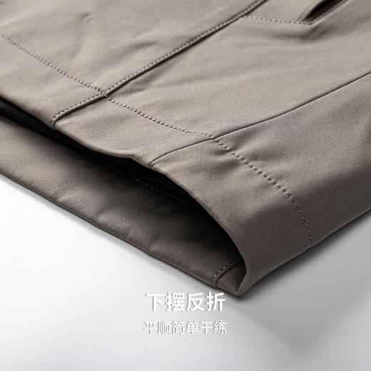 圣得西行政夹克男士2025秋翻领商务休闲抗皱易打理简约有型外套男 商品图10