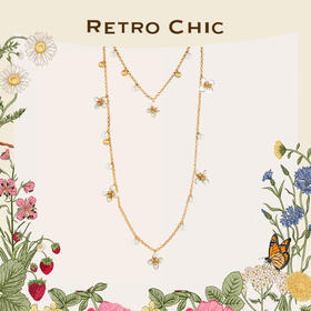 Garden of Eden 伊甸园系列 | 白色四瓣花长链