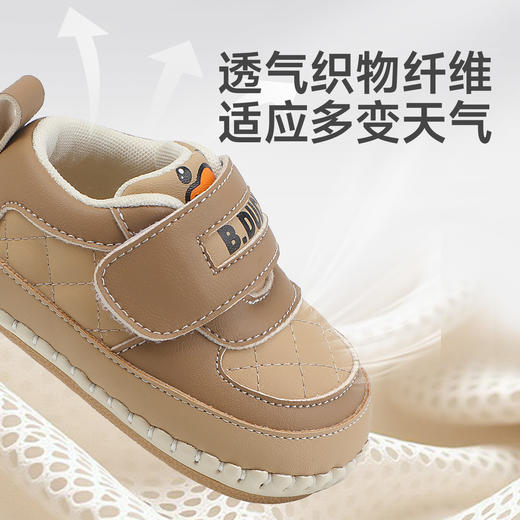 B.Duck小黄鸭童鞋春秋步前鞋12-18 B3686935 商品图4