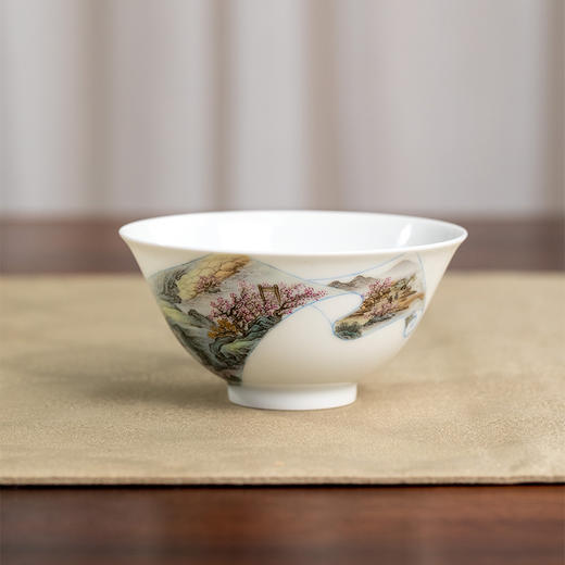 一儒堂书卷山水桃花源记杯 商品图1