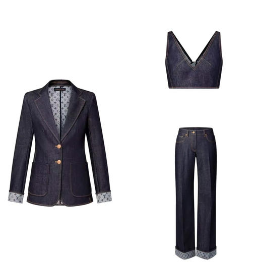 L-C 内里老花牛仔系列 商品图0