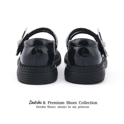 笛莎Deesha 女童童鞋2025秋新款浅口低帮皮鞋 商品图4