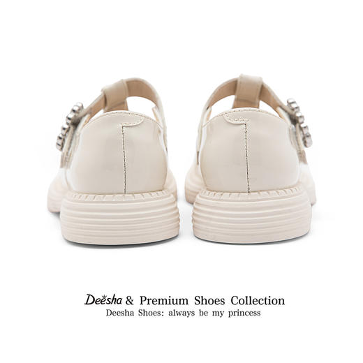 笛莎Deesha 女童童鞋2025秋新款浅口低帮皮鞋 商品图4