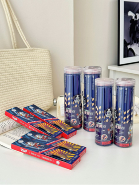 👏开学必备【超人幻影战士书写铅笔组合】💕正版授权洞洞笔身自带凹洞设计“三指定位”，😎帮助孩子纠正握笔姿势