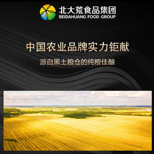 【中国农垦】北大荒高粱白酒(清香38°)500ml*2瓶 商品图2