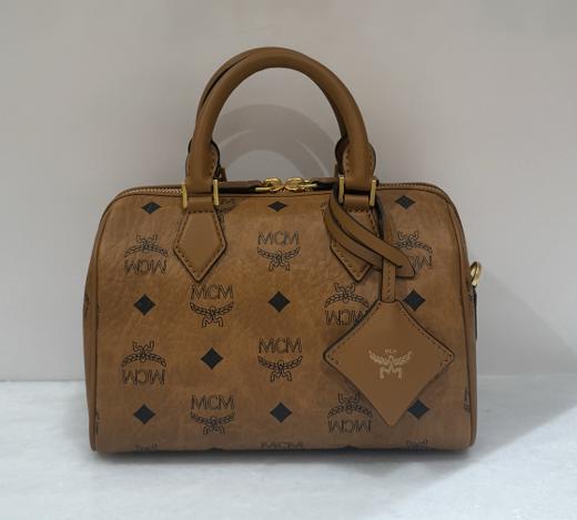 MCM 波斯顿 SMALL女  MWBFAEA03CO001-F 干邑色. 商品图0