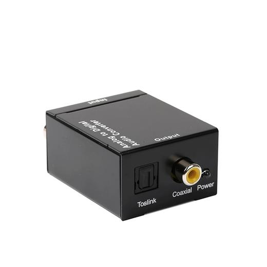 模拟音频转数字光纤转换器 模拟音频输入转光纤同轴输出 低音炮适用 商品图3