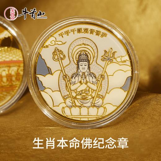牛首山文创生肖本命佛纪念章本命年护身景区纪念送好友生日礼物 商品图1